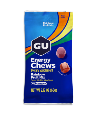 GU Energetické gumové cukríky 60g - Rainbow fruit mix
